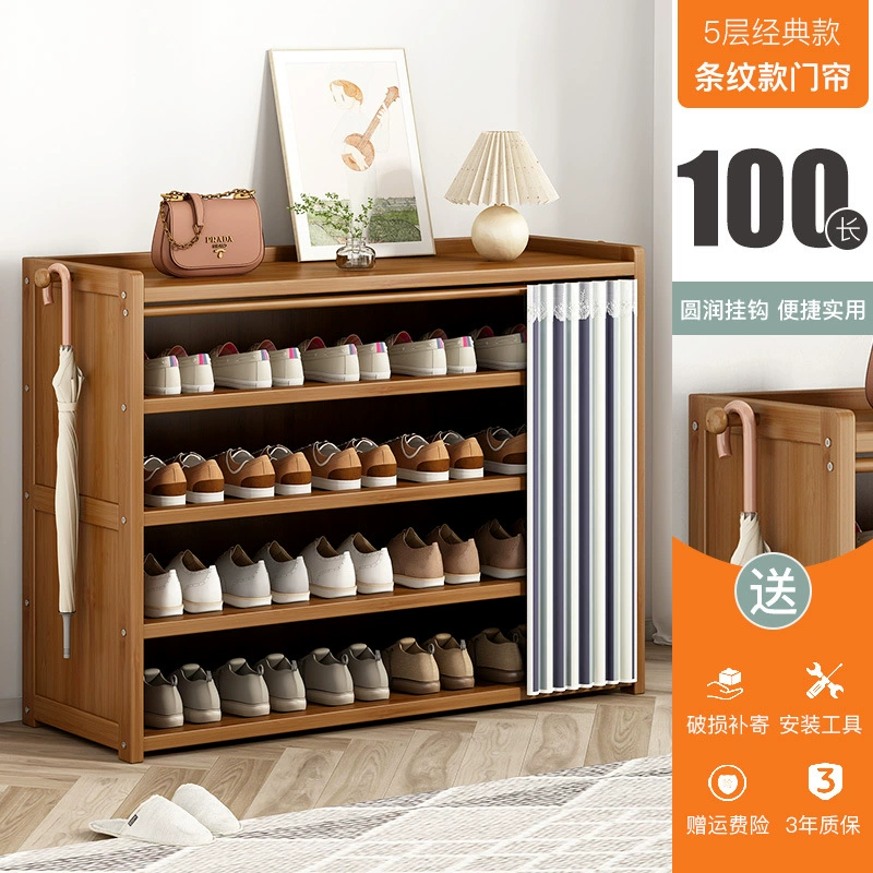 Shoe Cabinet Shelf Rack Solid Wood Multi-tier Shoe Rack — jewelry box wholesale pick on JewelKeep