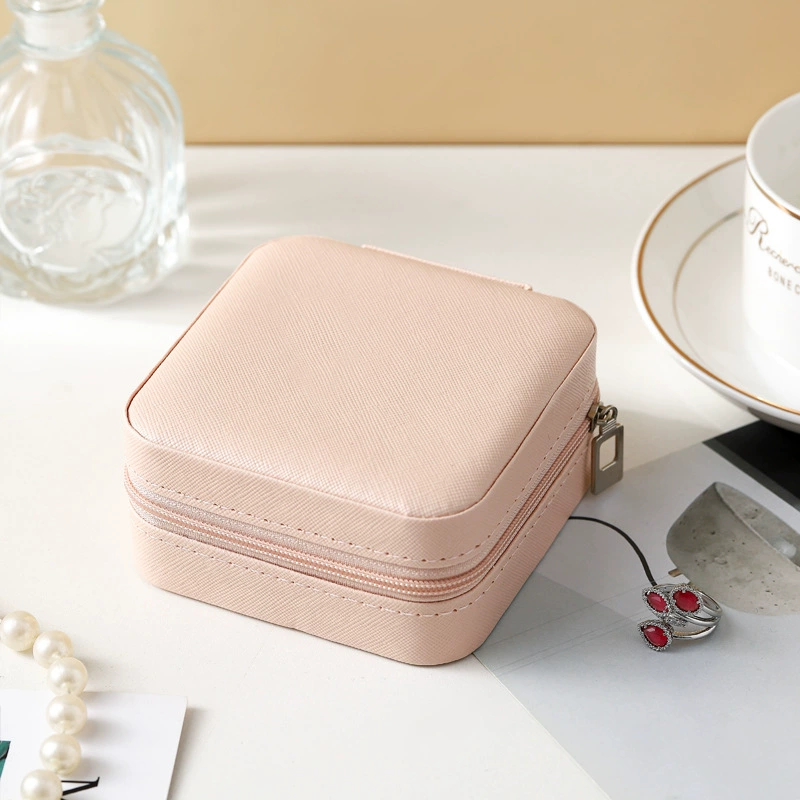 Jewelry Box Travel Storage Box Portable Leather — jewelry box wholesale pick on JewelKeep