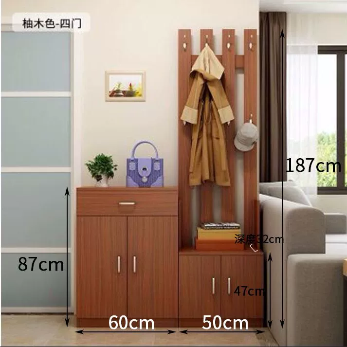 Garment Rack Freestanding Shoe Cabinet Wardrobe Hanger — jewelry box wholesale pick on JewelKeep