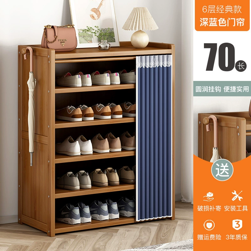 Shoe Cabinet Shelf Rack Solid Wood Multi-tier Shoe Rack — jewelry box wholesale pick on JewelKeep