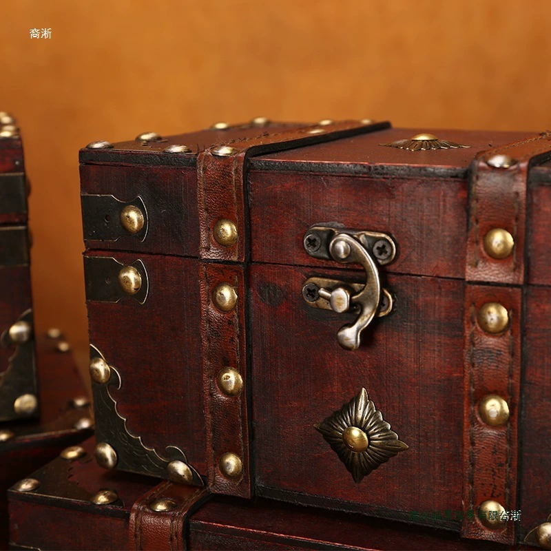 Storage Box Large Wood Vintage — jewelry box wholesale pick on JewelKeep