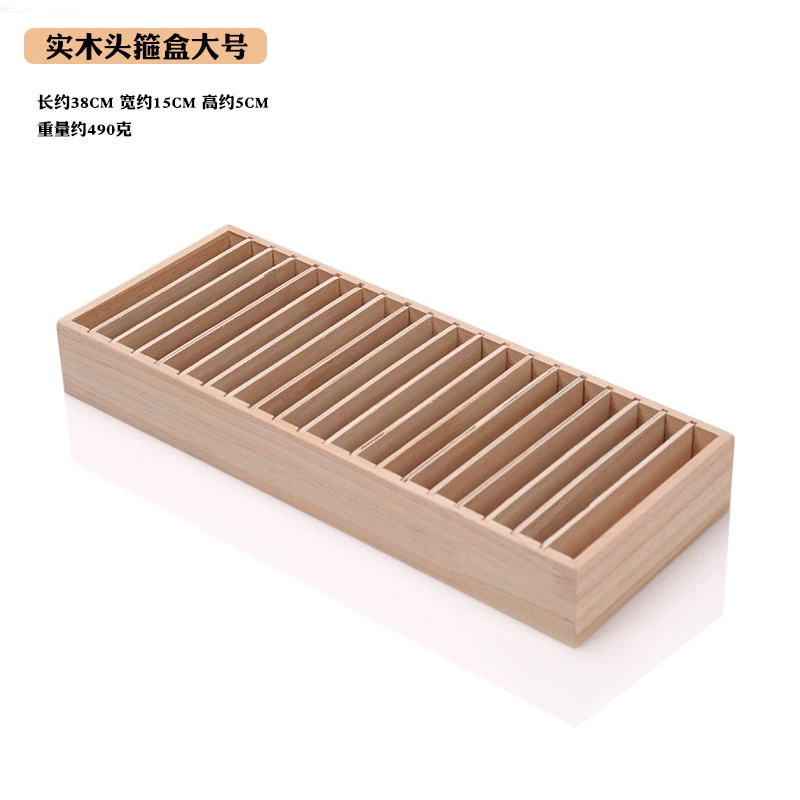 Display Rack Storage Box Solid Wood — jewelry box wholesale pick on JewelKeep