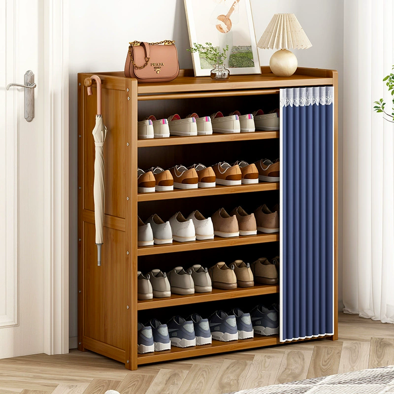 Shoe Cabinet Shelf Rack Solid Wood Multi-tier Shoe Rack — jewelry box wholesale pick on JewelKeep