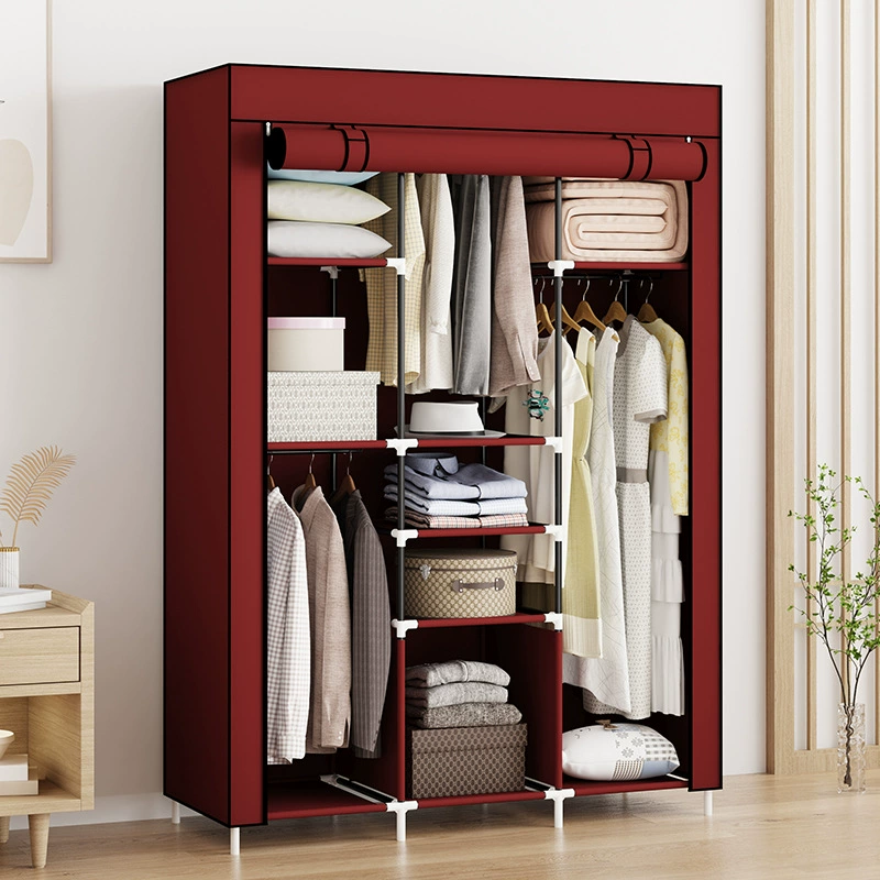 Renter-friendly Wardrobe Closet Wardrobe Simple Hanger — jewelry box wholesale pick on JewelKeep
