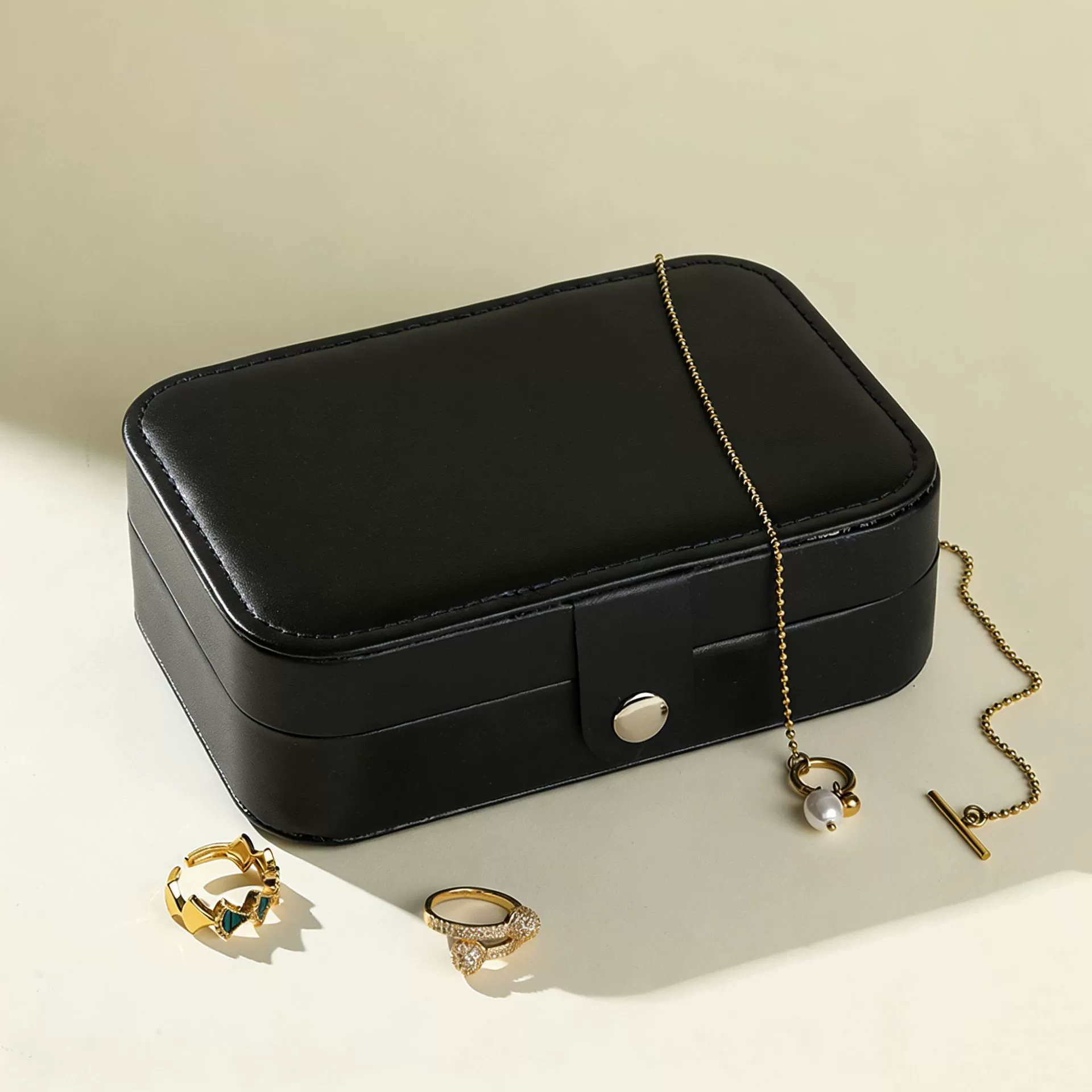 Jewelry Box Travel Ring Storage Box Portable — jewelry box wholesale pick on JewelKeep