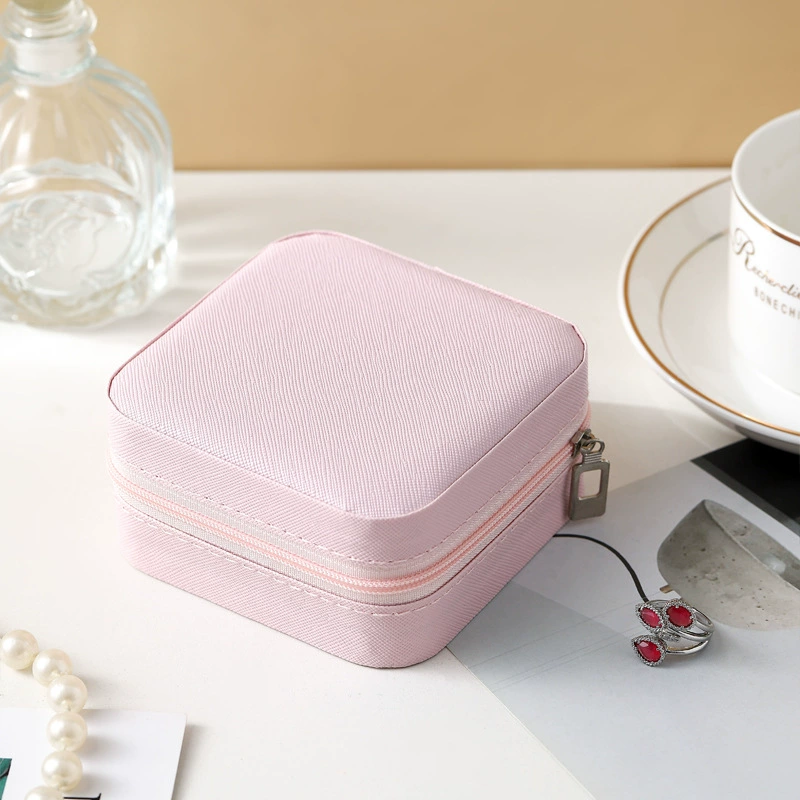 Jewelry Box Travel Storage Box Portable Leather — jewelry box wholesale pick on JewelKeep