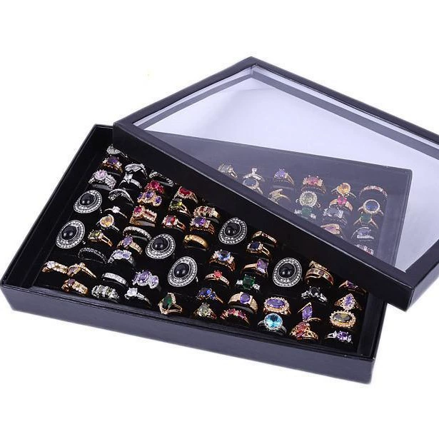 Earring Ring Jewelry Lidded — jewelry box wholesale pick on JewelKeep